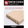 Bene Casa Wood Tostonera for Plantains, Large