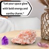 Pink Heulandite Crystals and Healing Stones Mineral Specimen - Premium