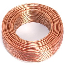 Seki 311762 Speaker Cable 2 x 0.75 mm²/25 m Transparent