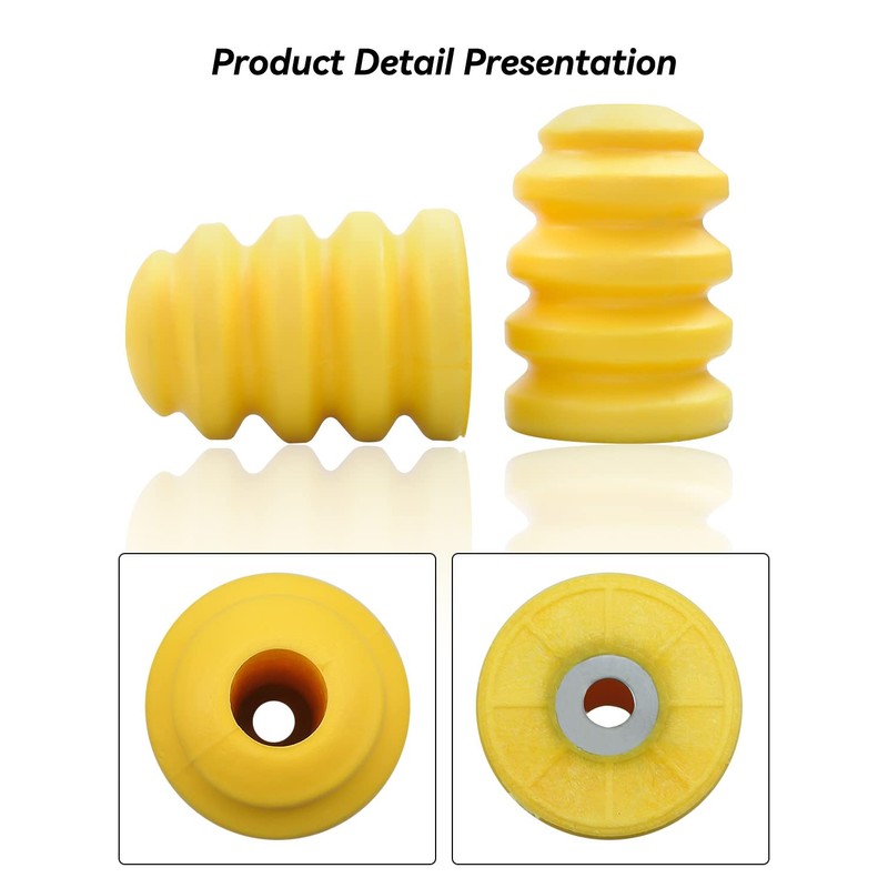 2Pcs Rear Bump Stops, Axle Jounce Bumpers Fit for Chevy