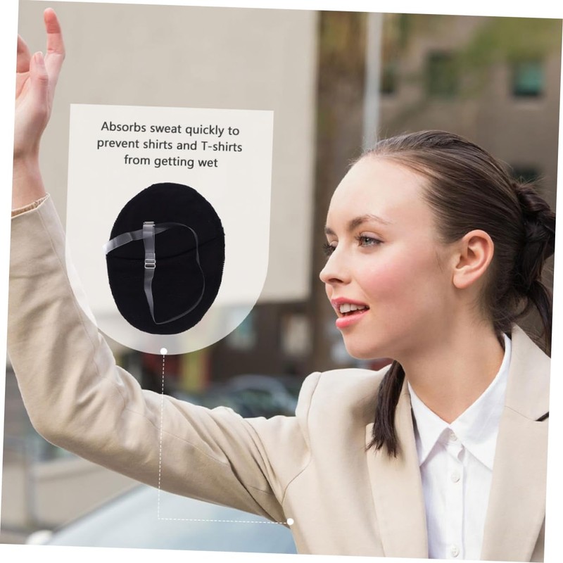 Beavorty Armpit Pads for Sweating Women 2 Pairs Reusable Underarm