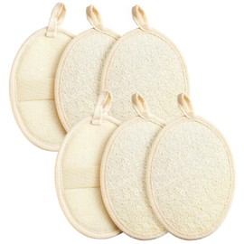 6 Piece Loofah Shower Wipes, Body Cleansing Tools, Bath Supplies, Durable Cleaning Wipes, Bathroom Accessories