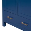 Uneeruiqy Bathroom Vanity, One Size, Blue