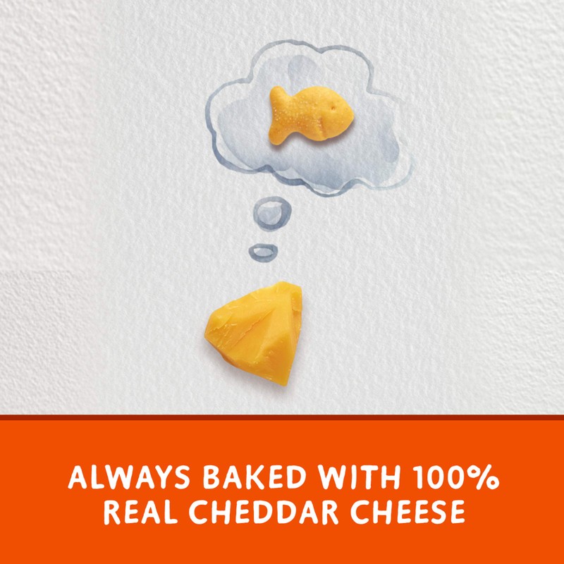 Pepperidge Farm Goldfish Cheddar Crackers, Snack Crackers, 6.6 Oz. Bag,