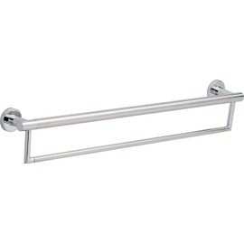 DELTA FAUCET 41519 Contemporary 24 Inch Towel Bar / Assist Bar, Polished Chrome