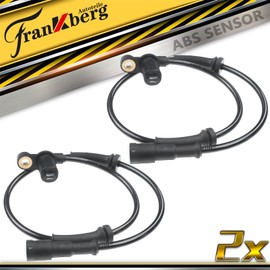 Frankberg 2x ABS Sensor Wheel Speed 2-Pin Front Axle for Twingo I C06 1.2L Hatchback 2001-2002 8200109435