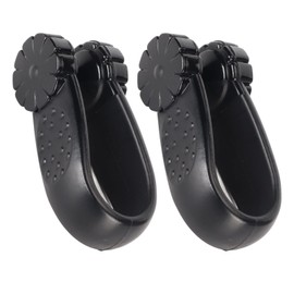 Thumb Acupoint Clip, Stress Relief LI4 Acupressure Point Clip 2 Pieces for Office(Black)