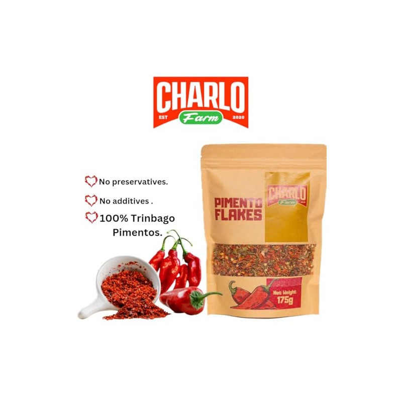 Charlo Farm's Pimento Flakes 175g