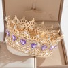 JITINX Queen Crown Wedding Rhinestone Heart Crowns and Tiaras for