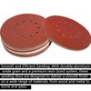 SACKORANGE 50 Pack 9-Inch 10 Hole 40 Grit Hook-and-Loop Drywall