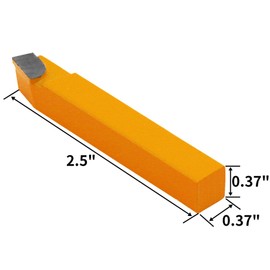 PNBO 20 pc 3/8"Carbide Tip Tipped Cutter Tool Bit Cutting Set For Metal Lathe Tooling.