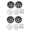 4 Set Luggage Wheels Rotating Flexible Luggage Suitcase Replacement Wheels