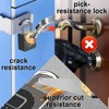 Gym Locker Padlock eLinkSmart Fingerprint Mobile APP Unlock Remote Management