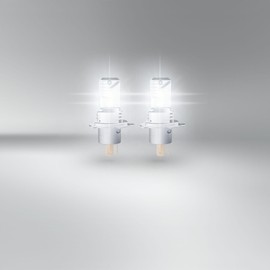 OSRAM LEDriving HL EASY ≜ H4/H19, LED high and low beam lamp, Cool White 6500K, no accessory needed, offroad use only - no ECE, 2 lamps