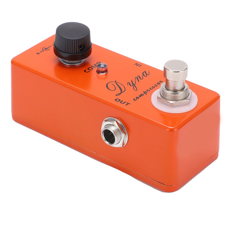 Guitar Effect Pedal Compressor MXR True Bypass Portable Adjustable Instrument