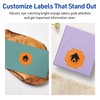 Avery Printable Square Scalloped Labels with Sure Feed Technology, 1-5/8"