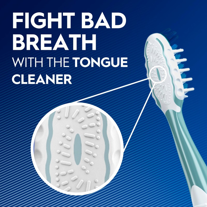 Oral-B Pro Health CrossAction Plaque Removal toothbrushes, 2 Count Toothbrush