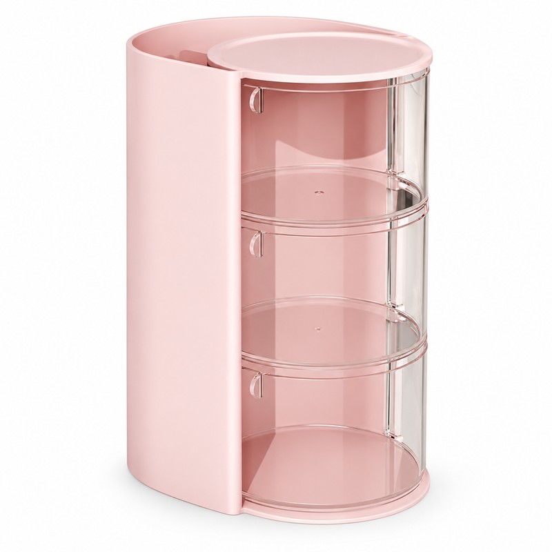 Hair Accessories Organizer for Vanity & Desktop – Multi-Compartment Storage