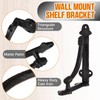 Gisafai 10 Pcs Decorative Shelf Brackets 5.5 Inch Cast Iron