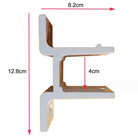 Milageto Retractable Awnings Wall Mounted Bracket Replacement Wall Mounting Bracket for Retractable Awnings for Home Terrace Outdoor