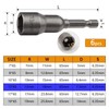 TXXATX Hexagonal Sockets 13 mm Magnetic Hex Bit Set Socket