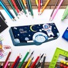 Aisi Student Multifunction Pen Pencil Case with 2 Compartments Cute