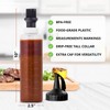 Silicone Basting Brush & BBQ Sauce Bottle - 16 oz