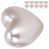 10pcs Heart Beads Imitation Pearls Beads Nail Art Decoration DIY