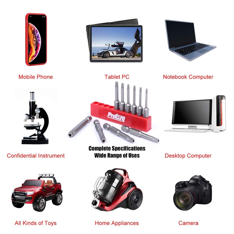 Protorq TORX Tamper Resistant Bits - Security TORX & Star