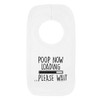 Kickass Tees Poop Now Loading 1 Baby Bib One Size