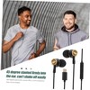 LABRIMP Headphones Ergonomic in Ear Noise Canceling Earphones with Wired