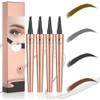 Lápiz de Cejas Microblading 2 Piezas, Punta Horquilla 2026, Pluma