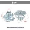 TERF® M10 (10mm) X 13mm Steel 4 - Pronged Tee
