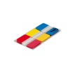 Post-it Tabs, 1 inch Solid, Red, Yellow, Blue, 12 Tabs/Color,