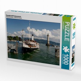 Steam Ship High Twiel: Jigsaw Puzzle 1,000 Pieces Landscape