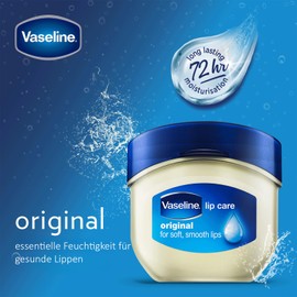 Vaseline Lip Therapy The Original Nourishing Lip Balm for Optimal Moisture (Original (Pack of 2)