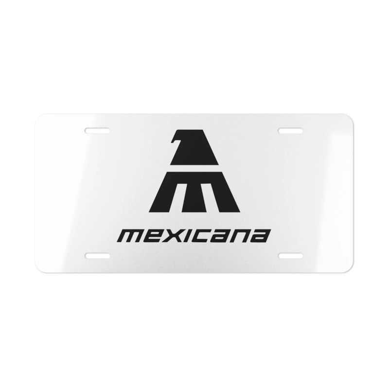 Mexicana Airlines Vanity Plate