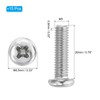 PATIKIL Phillips Pan Head Screws, 15 Pack M5-0.8 x 20mm