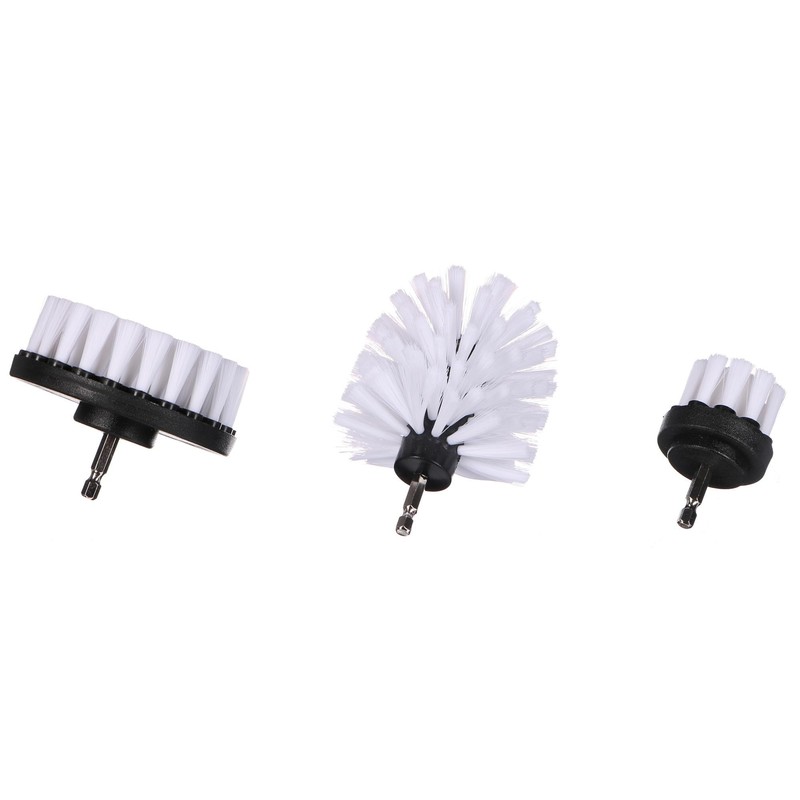 SIXTOL Car Detailing Drill Brush 3 Soft | Set of
