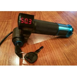 universal E Bike electric scooter 48v Throttle with Key Digital Display 48 volt