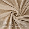 BATTILO HOME Beige Throw Blanket for Sofa Bed Couch Chair,