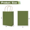 Whaline 24Pcs Sage Green Party Favor Bags Paper Gift Bags