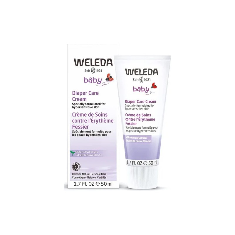 Crema Para Rozaduras D Pañal, Weleda Con Malva Blanca 1.7