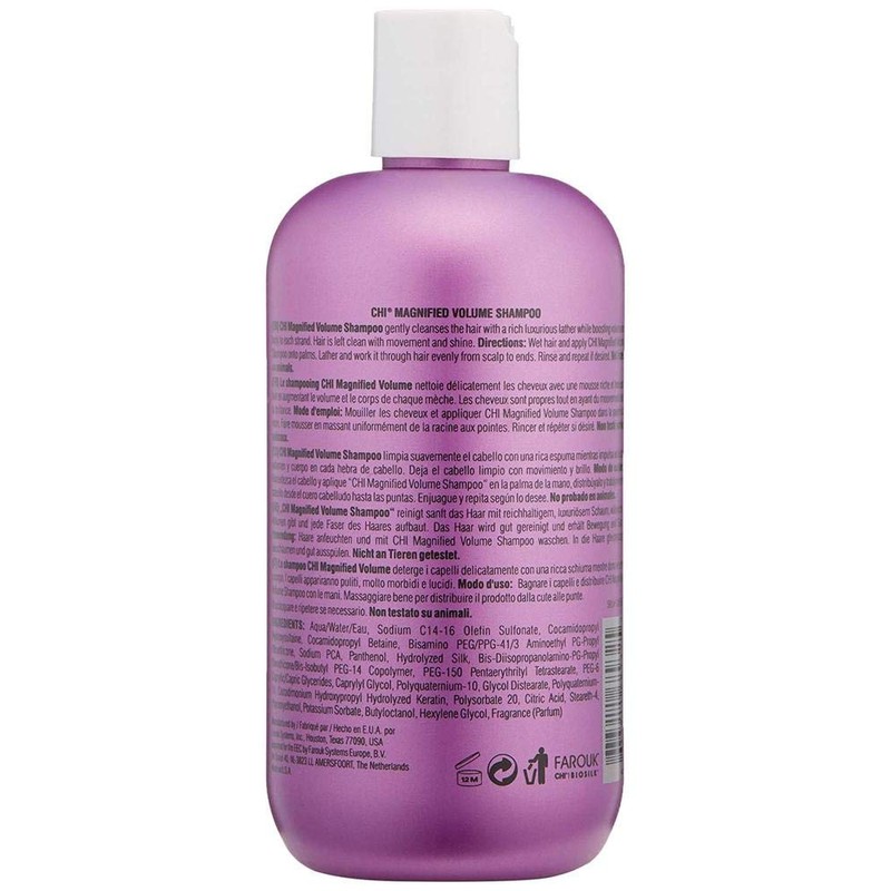 Chi Magnified Volume Shampoo, 12 Fl Oz