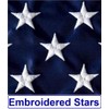 US Flag Factory - 2x3 FT US AMERICAN FLAG (Embroidered