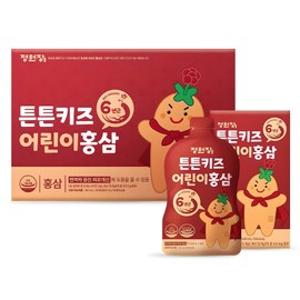 Director Jung Teunteun Kids Children's Red Ginseng, 600ml, 1 pack / 정원장 튼튼키즈 어린이 홍삼, 600ml, 1개