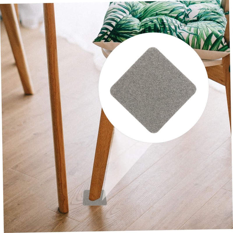 FUNOMOCYA 10pcs Non Slip Chair Leg Pads for Furniture Protection