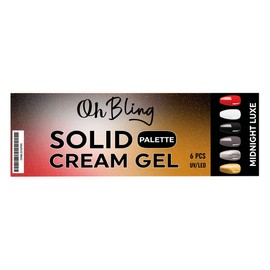 Oh Bling Solid Gel Cream Gel Palette #05 Midnight Luxe