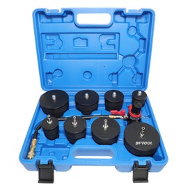 DPTOOL Turbo System Leakage Tester Turbocharger Air Pressure Guage Cooling System Intercoolers Radiators Hose Leaks Test with Regulator Manual Valve 1.38''-3.54''