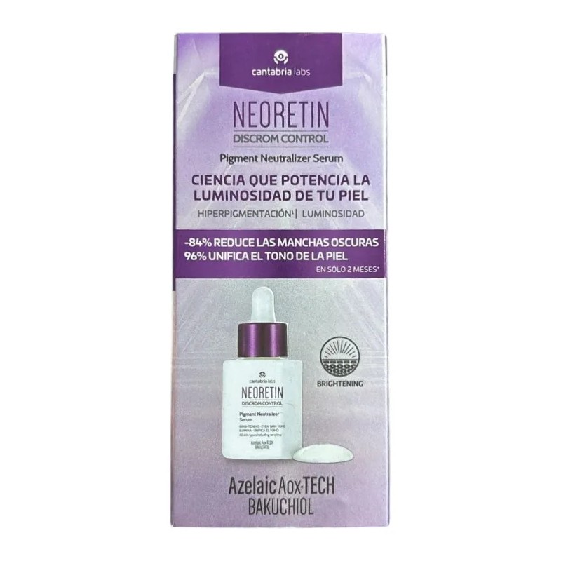 Sérum Neoretin 30ml Despigmentante Piel Sensible Rostro Día Noche